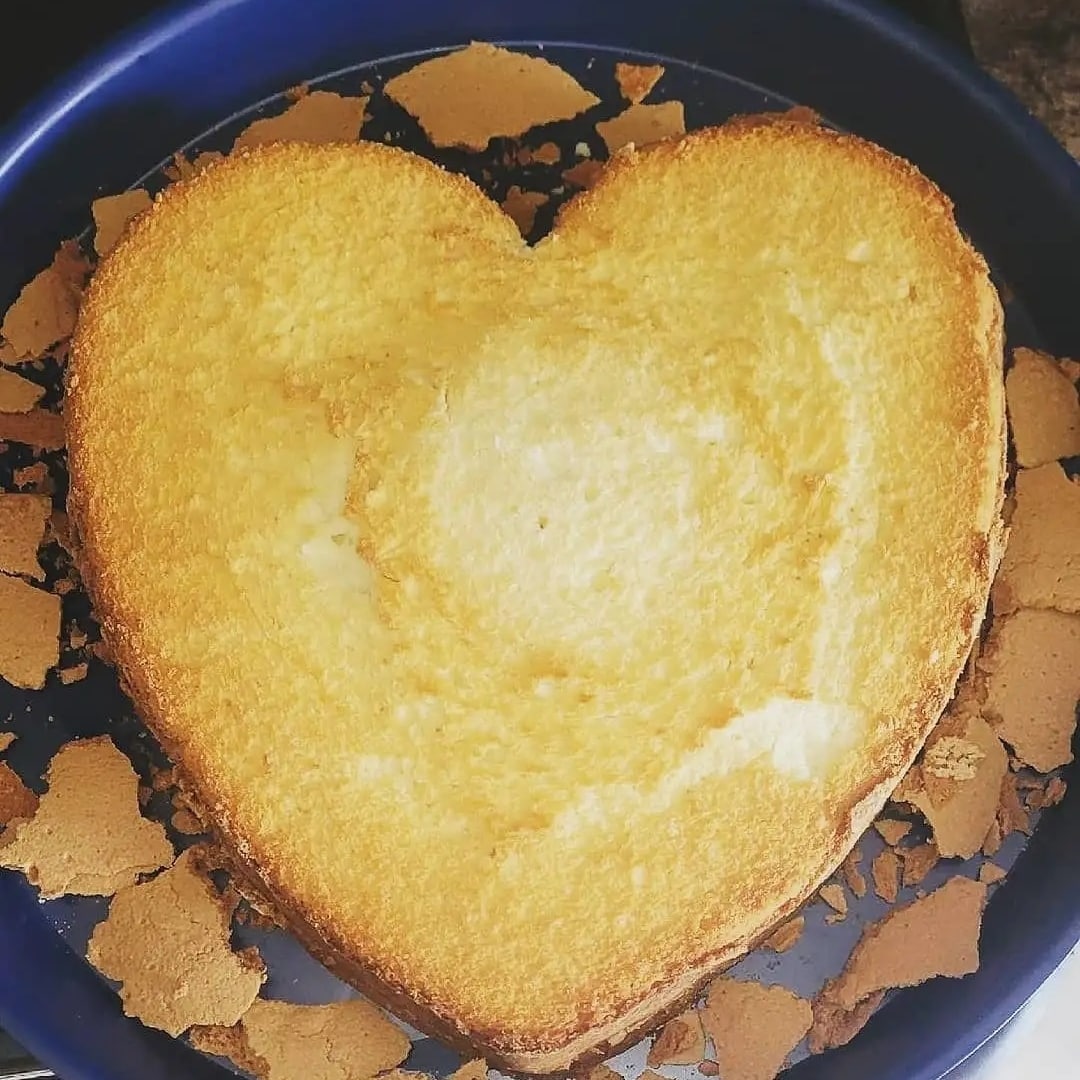 Large Heart Shaped Pound Cake