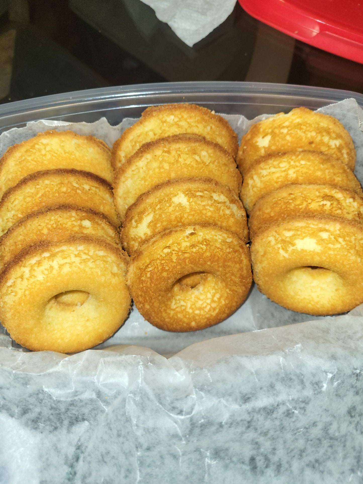 Pound Cake Doughnuts 1 Dozen
