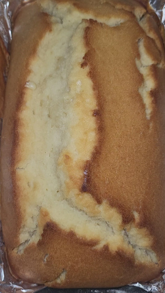 Vegan Butter Vanilla Pound Cake Loaf