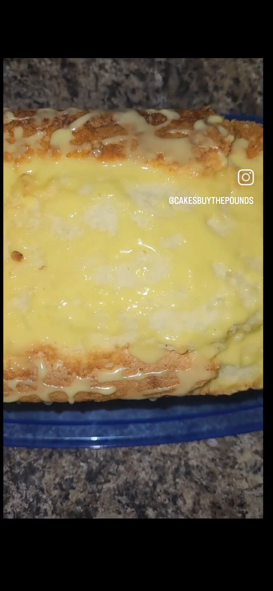 Lemon Zest Glazed Buttah Pound Cake Loaf