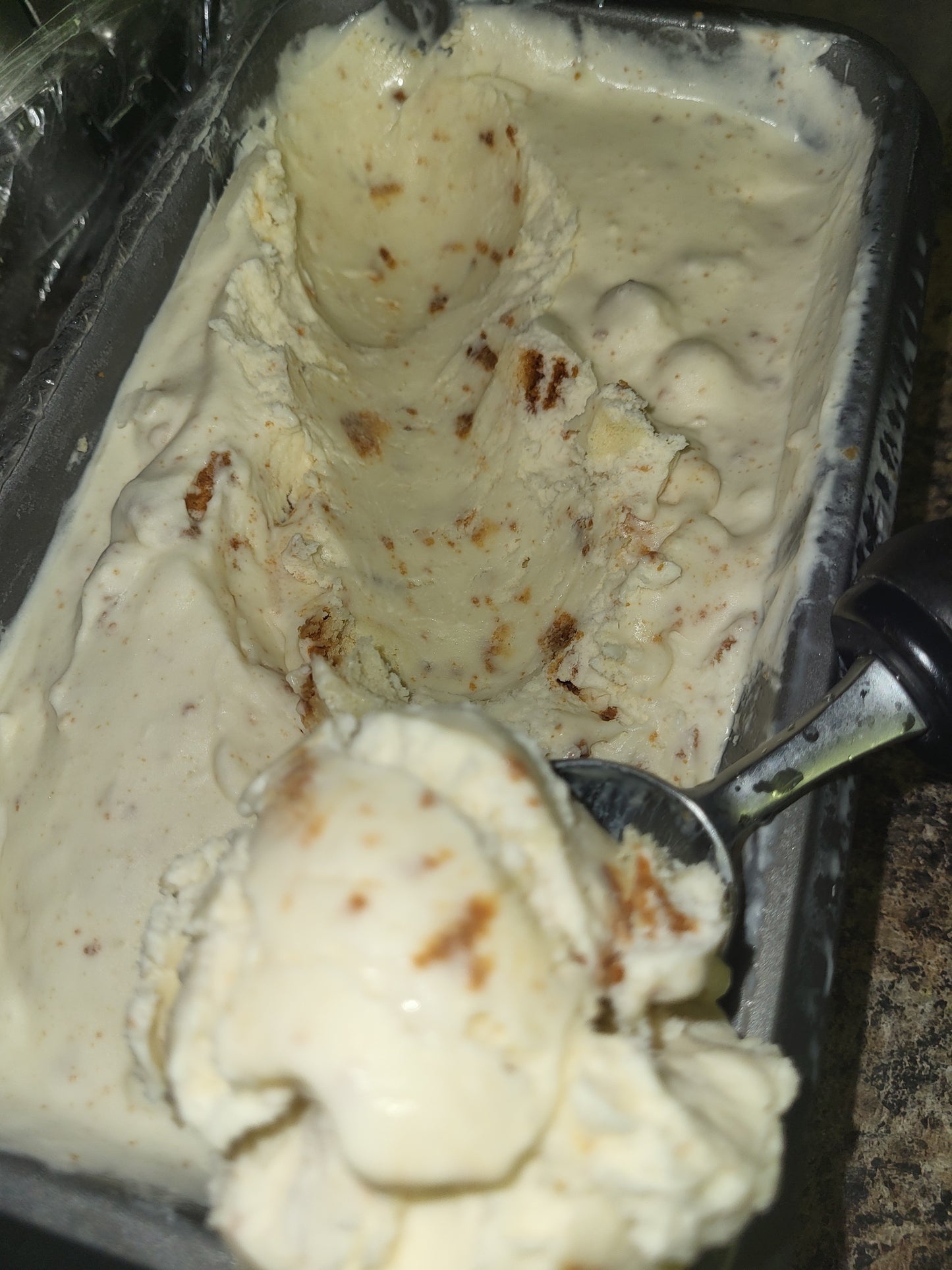 Whip It Good Pound Cake Ice Cream