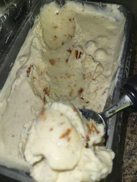 Whip It Good Pound Cake Ice Cream